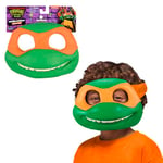 Les tortues Ninja, Masque Tortue Ninja, Déguisement, Michelangelo, Pour les enfants à partir de 4 ans, TU8253