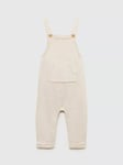 Mango Baby York Dungarees, Pastel Brown