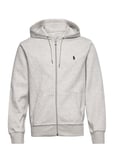 Polo Ralph Lauren Double-Knit Full-Zip Hoodie Grå