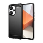 Xiaomi Redmi Note 13 Pro+ 5G      Carbon Fibre Case    [Black]