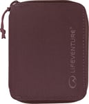 Lifeventure RFiD Protected Card Wallet — Slim Wallet for Travel, Eco-Friendly, Recyclable Material, Plum, One Size
