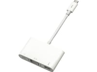 Blow Splitter - Usb - Usb-C 3.1 - Vga - Hvit