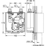 GROHE EUROSMART CE INDV.DELE