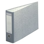 Exacompta Classeur à levier en carton - dos 7 cm format 37 x 24 gris