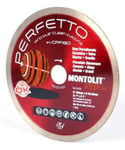 Montolit Perfetto 180 mm Diamantklinga – Fina Snitt & Precision