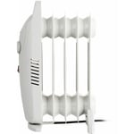 MaxxHome Radiateur à huile - Thermostat réglable - 500W - 2 Réglages de Chaleur