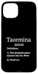 Coque pour iPhone 15 Plus Souvenirs de Taormina / Souvenir de Taormina Drôle Faux Définition