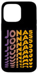 iPhone 14 Pro Max Jonas Tie Dye Groovy Hippie 60s 70s, Name Jonas Case