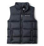 Columbia Youth Unisex Puffect Vest, Puffer Vest Body Warmer, Black, XXS