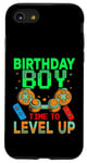 Coque pour iPhone SE (2020) / 7 / 8 Jeu vidéo Level Up Birthday Boy