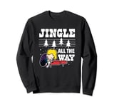 Peanuts - Schroeder Christmas Piano Jingle All The Way Sweatshirt