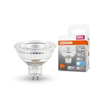 OSRAM Spot LED | Culot GU5.3 | Blanc froid | 4000 K | 8 W | Equivalent à 50W | LED STAR MR16 12 V