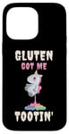 Coque pour iPhone 14 Pro Max Gluten Tootin Funny Gluten Free Joke Design Diet Gassy Fart