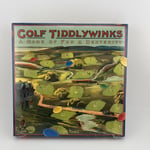 Golf Tiddlywinks Past Times Game of Fun and Dexterity New & Sealed