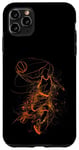 Coque pour iPhone 11 Pro Max Panier de basketball pour homme, enfant, garçon