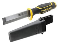 Stanley Fmht16693-0 Couteau De Démolition 10 Cm Gamme FatMax - Lame De 100Mm De Long X 25Mm De Large -Bord Arrière Plat -Embout En Métal