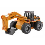 Huina RC Excavator with Die Cast Bucket 2.4Ghz 6Ch Radio Ready to Run CY1530