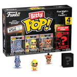 Blister 4 figurer Bitty POP Five Nights at Freddys Nightmare Bonnie