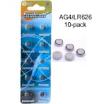 10-pack AG4 SR626SW SR66 SR626 V377 D377 606 LR626 sg4 batteri