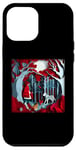 Coque pour iPhone 12 Pro Max Illustration en papier découpé Petit Chaperon rouge