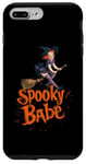 Coque pour iPhone 7 Plus/8 Plus Spooky Babe Costume de sorcière d'Halloween