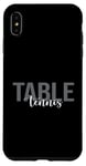 Coque pour iPhone XS Max Joueur de ping-pong de table