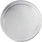 FITS SAINSBURY MICROWAVE WITH 245MM 9.5" GLASS TURNTABLE PLATE FLAT  34068