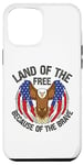 Coque pour iPhone 12 Pro Max USA Eagle Land of the Free à cause du Brave Memorial