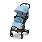 Cybex Gold Beezy Pram With One-Pull Harness, From Birth To Approx. 4 Years (Max. 22 kg), Compact And Ergonomical, Beach Blue