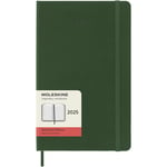 Moleskine 12M Daily Kalender 2025 Hardcover Large Myrtle Green