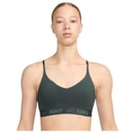 Brassières de sport Nike  BRASSIERE W NK DF INDY LGT SPT BRA - VINTAGE GREEN - L