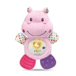 VTech - Croc' Hippo Rose, Peluche Bébé Interactive et Apaisante, Éveil Musical, Jouet de Dentition, Cadeau de Naissance - Contenu en Français