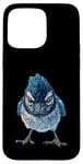 Coque pour iPhone 15 Pro Max Geai bleu