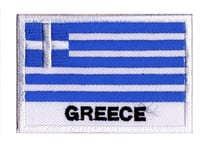 Ecusson patche patch drapeau pays GRECE grèce 70 x 45 mm à coudre 