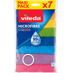 Vileda All-Purpose Cloth Microfiber XXL Colors 30x30cm