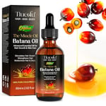 Batana Oil, Batana Oil for Hair Growth Dr Sebi, 100% Batana Oil for Hair Growth, Repairs Damaged Hair, Batana Oil from Honduras, 60ml