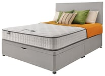 Silentnight Memory Small Double Half Ottoman Bed - Grey