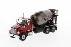 DIECAST MASTERS WESTERN STAR 4700SF CONCRETE MIXER RED-GUNMETAL 71033