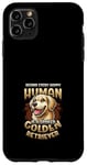 Coque pour iPhone 11 Pro Max Golden Retriever Chien Race Golden Retriever