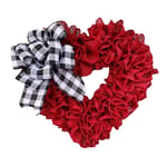 16 Inch Valentines Day Wreaths for Front Door Anniversary  Decorations J2K7