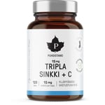 Puhdistamo Tripla Sinkki 15 mg 120 kpl