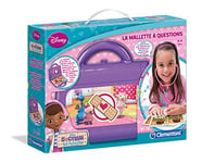 Clementoni - 52012.1 - Jeu Éducatif Électronique - La Mallette À Questions - Docteur La Peluche