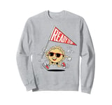 Ready To Die Funny Retro Cartoon Sun Sarcasm Retro Sweatshirt