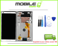 ECRAN LCD + VITRE TACTILE + CHASSIS FRAME pour HTC DESIRE 816 BLANC + OUTILS