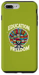 iPhone 7 Plus/8 Plus Education is freedom, Knowledge Power, Motivation,Book lover Case