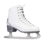 Rollerblade Bladerunner Ice Allure Women's Adult Figure Skates, White, Ice Skates, US Size 6