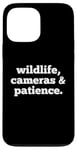 iPhone 13 Pro Max Wildlife Cameras and Patience Nature Photography Lovers Case