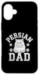 Coque pour iPhone 16 Plus Persian Dad Persian Long Hair