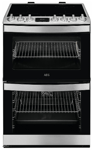 AEG CIB6734ACM 60cm Electric Double Oven Freestanding Cooker