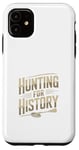 Coque pour iPhone 11 Détecteur de métaux détecteur de métaux chasse au trésor pêche à la saleté